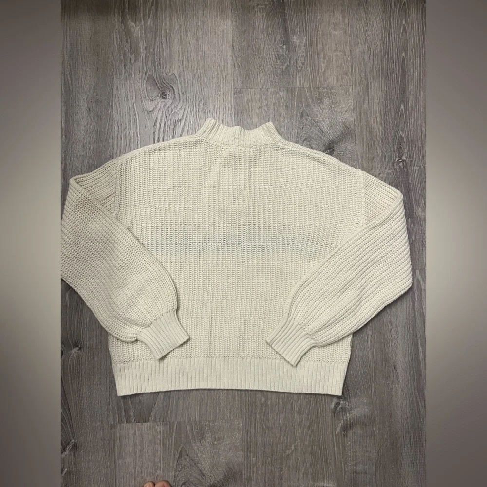 Girl's Treasure & Bond Cable Knit 1/4 Zip Sweater- Size Small (7/8)-‎ Pre-owned - Picture 2 of 4